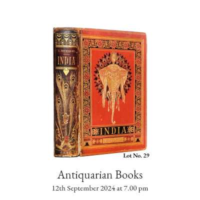 Online Auction of Antiquarian Books 