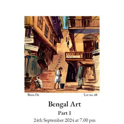 Online Auction of Bengal Art  Part 1