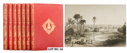 IMPORTANT ANTIQUARIAN & LARGE HAND COLOR PLATE BOOKS ON INDIA