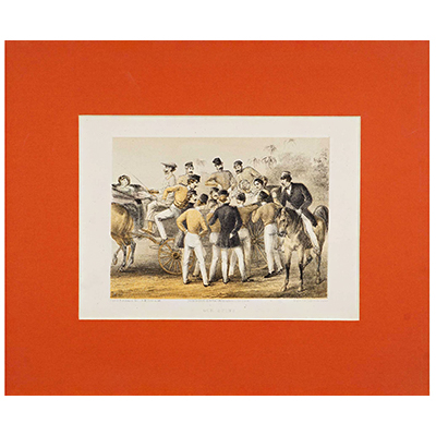 A group of Tinted lithographs from Curry & Rice  