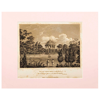 A group of seven prints of landscapes and monument of Gujarat