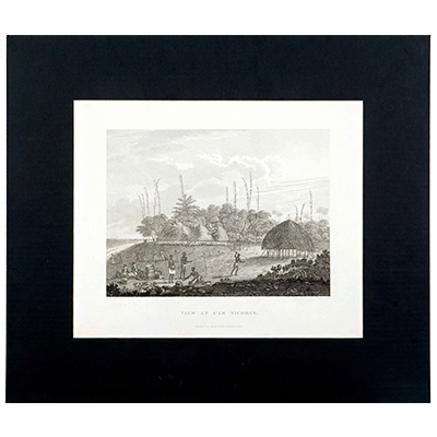 Four lithographs of Andaman-Nicobar  by Henry Salt