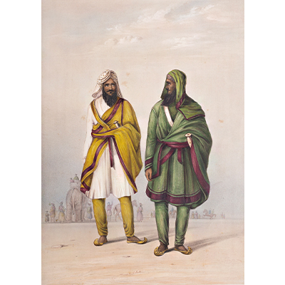 ATTENDANTS ON THE RAJA KHURRUK SINGH BY EMILY EDEN