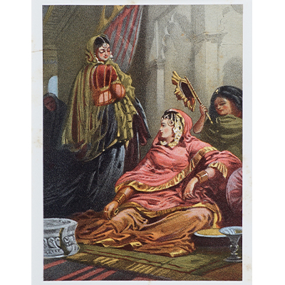 A GROUP OF FIVE CHROMOLITHOGRAPHS- 3 ON INDIA, 1 ON CEYLON AND 1 ON TIBET - WITH THEIR SEPARATE TITLE SHEETS