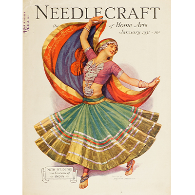 Cover Page of the Magazine 'NEEDLE CRAFT OF HOME ARTS' JANUARY 1931 Edition