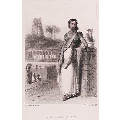 FOUR ENGRAVINGS OF INDIAN WOMEN