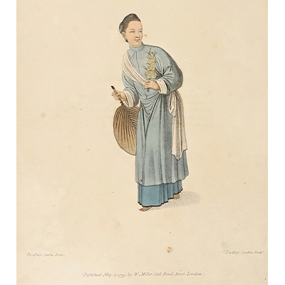 FOUR COLOR LITHOGRAPHS DEPICTIND CHINESE LIFE