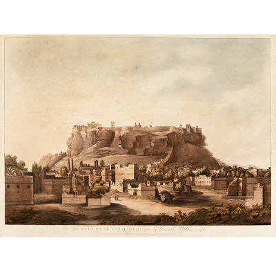 FORTRESS OF GWALIOR, TAKEN BY GENERAL POPHAM IN 1780