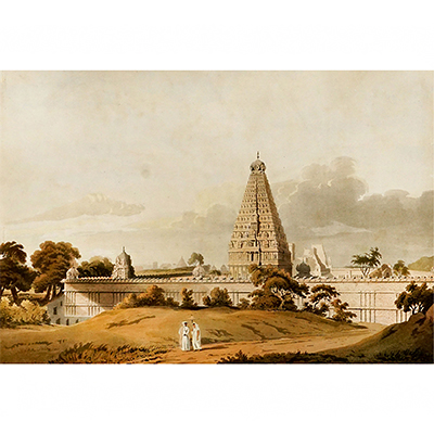 PAGODA AT TANJORE BY HENRY SALT