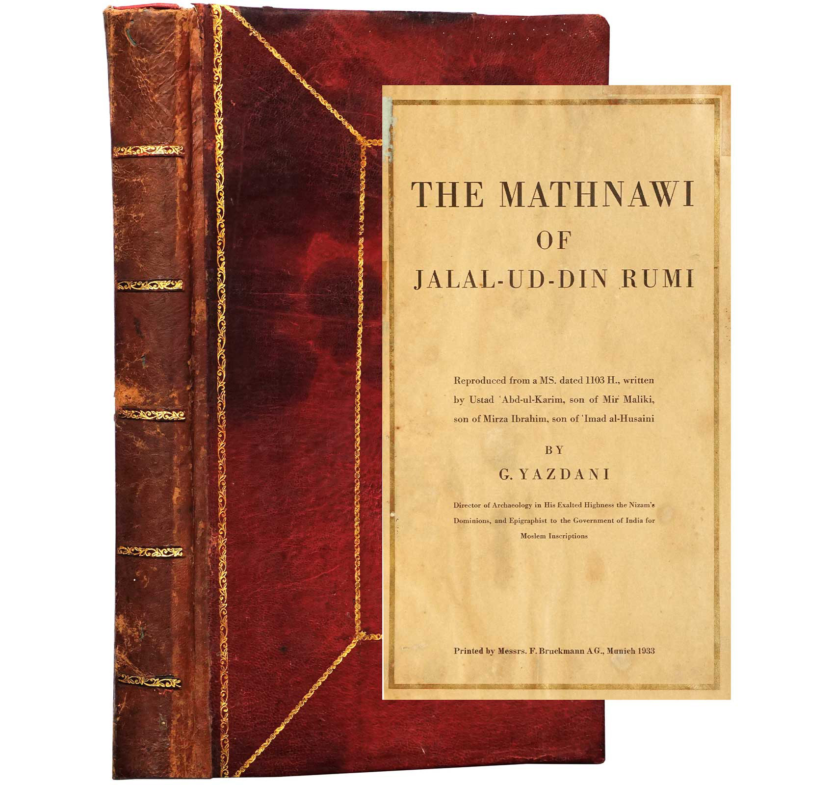 THE MATHNAWI OF JALAL-UD-DIN RUMI