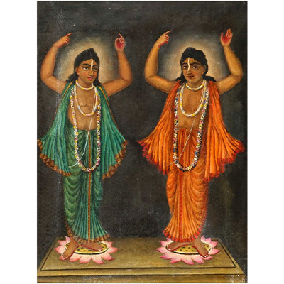 GAUR AND NITAI - CHAITANYA MAHAPRABHU