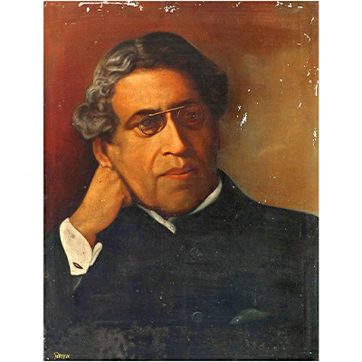 PORTRAIT OF JAGDISH CHANDRA BOSE