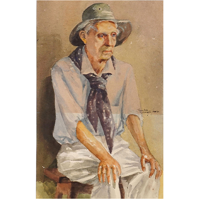 PORTRAIT OF AN OLD MAN