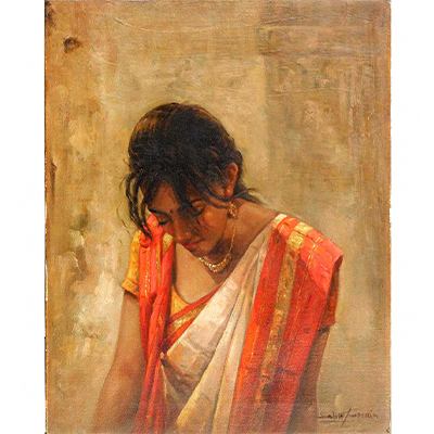 PORTRAIT OF A BENGALI WOMAN