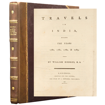 TRAVELS IN INDIA. DURING THE YEARS 1780, 1781, 1782 & 1783.