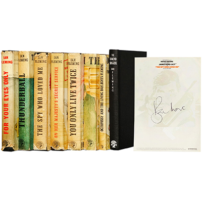 JAMES BOND SERIES (A SET OF 8 BOOKS)