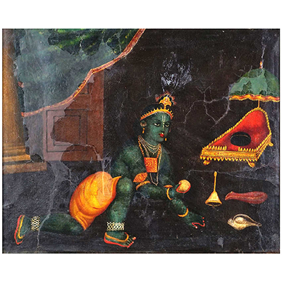 UNTITLED (LORD KIRSHNA AS LADDU GOPAL)