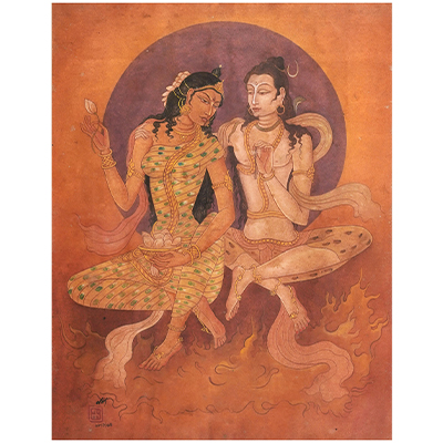 UNTITLED, SHIVA & PARVATI