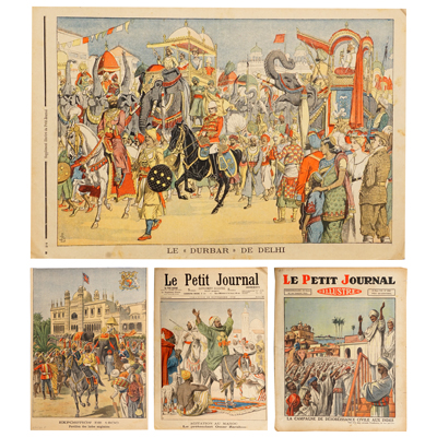 A GROUP OF FOUR LE PETIT JOURNAL (MAGAZINE)