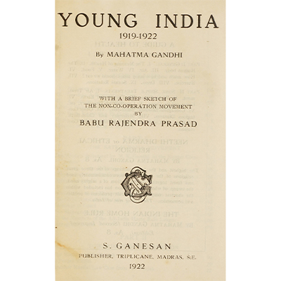 YOUNG INDIA 1919-1922