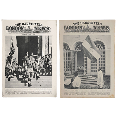 SET OF TWO MAGAZINES 'THE ILLUSTRATED LONDON NEWS'