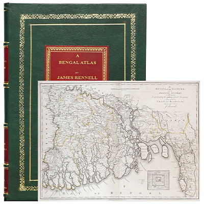 A BENGAL ATLAS: CONTAINING MAPS OF THE THEATER OF WAR AND COMMERCE ON THAT SIDE OF HINDOOSTAN